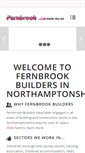 Mobile Screenshot of fernbrookbuilders.co.uk